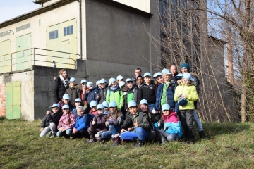 16. Feb. 2016 VS Mitterndorf besucht Pottendorfer Wasserkraftwerk