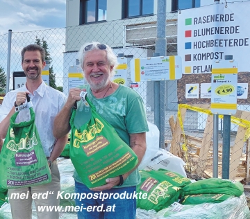 April 2020: 2. Verkaufsstart für unsere „mei erd“ Kompostprodukte - FAST