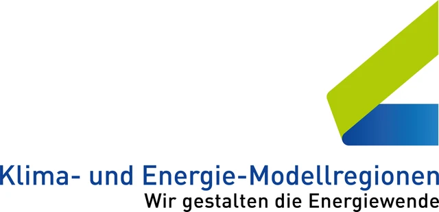 Logo Klima- und Energie-Modellregionen – Wir gestalten die Energiewende