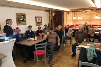 Februar 2020: Infoveranstaltung für Bauern zum Thema „mei erd“ Kompost