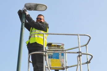 Februar 2024: Trumau auf dem Weg zur Energieeffizienz - Austausch der Straßenbeleuchtung auf LED-Technologie gestartet