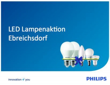 April 2015 Start des Leitprojektes &quot;4 sind Licht&quot; in Ebreichsdorf